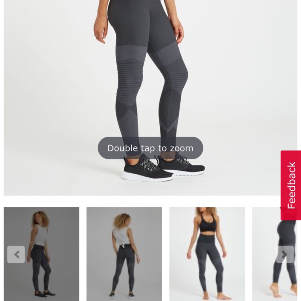 Spanx Seamless Moto Leggings